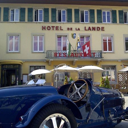 Hotel De La Lande Le Brassus Restaurante foto