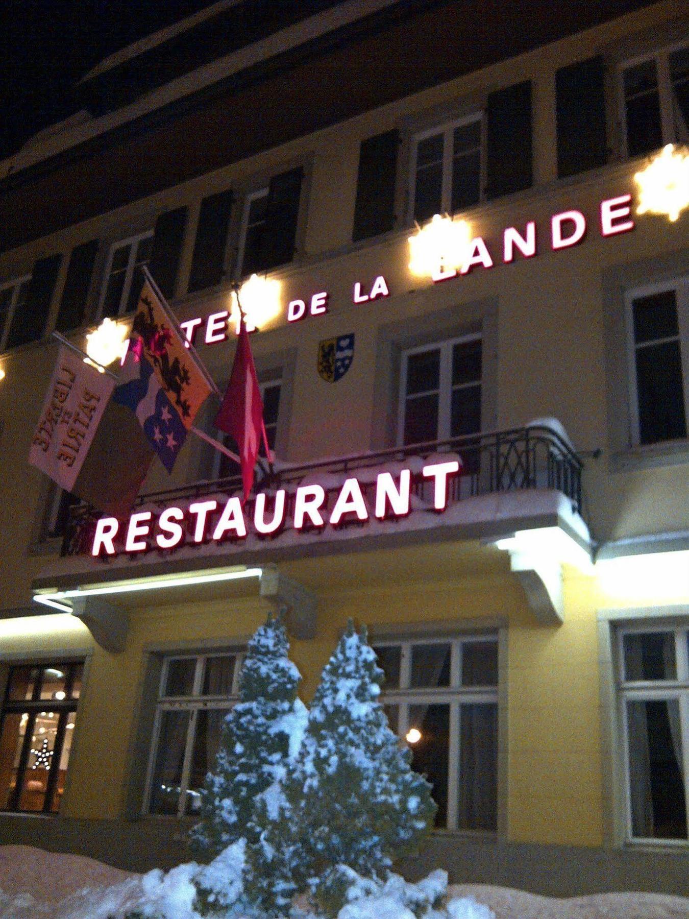 Hotel De La Lande Le Brassus Exterior foto